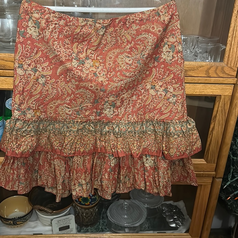 Boho cotton skirt